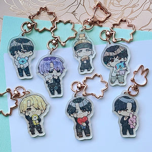 BTS Acrylic Keychain