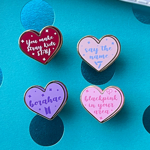 K-Pop Candy Hearts