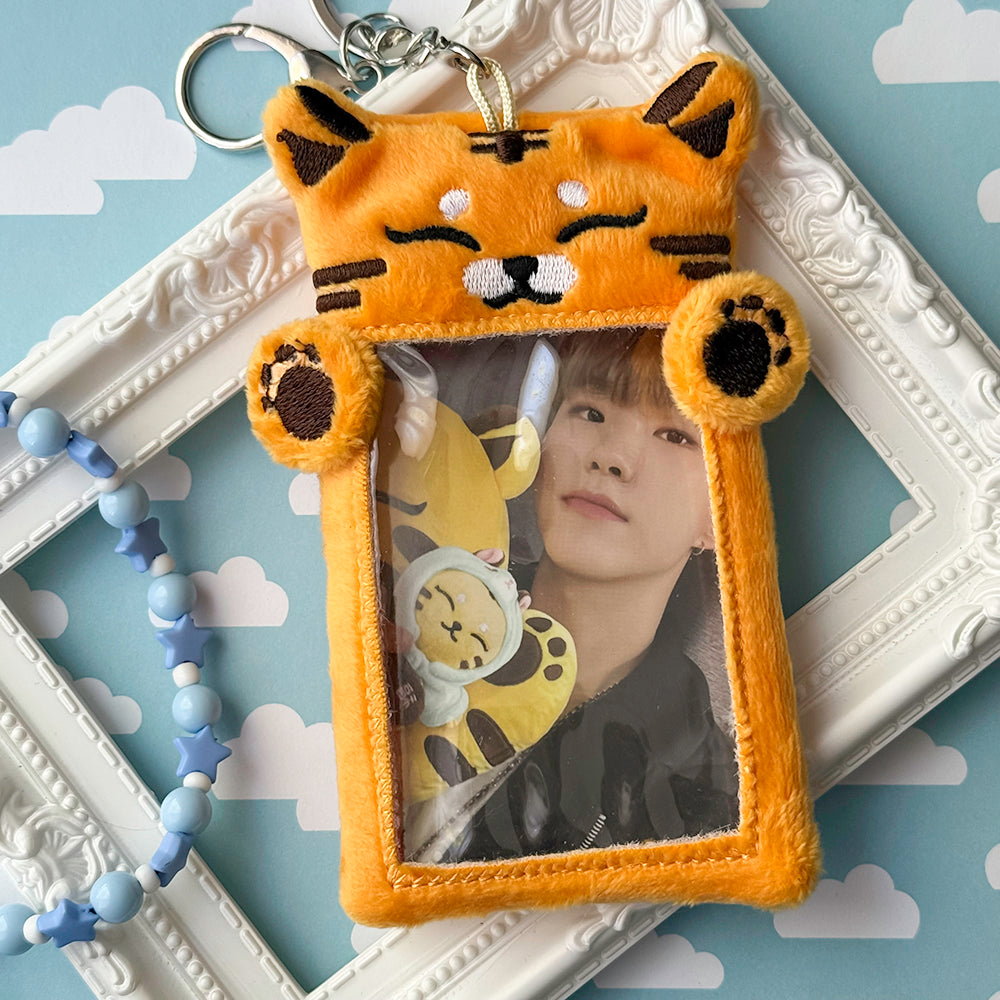 Tiger Plush Photocard Holder