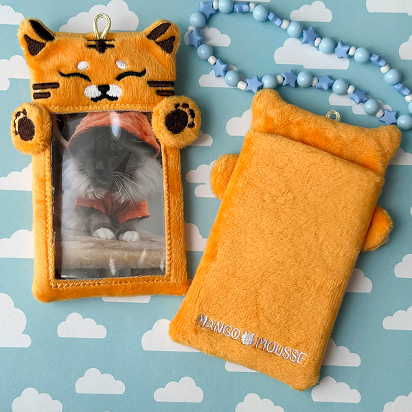 Tiger Plush Photocard Holder