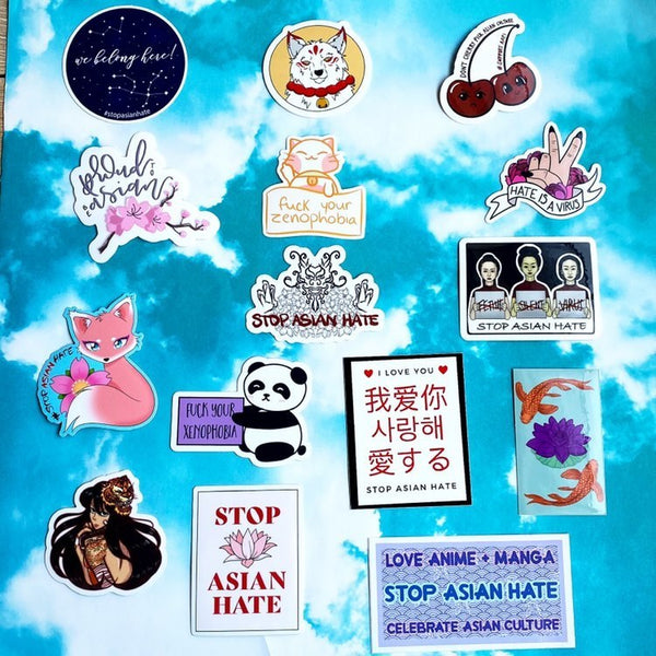 Stop Asian Hate Stickers