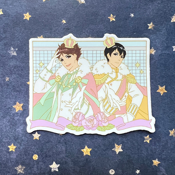 Kings of the Court Pastel Sticker