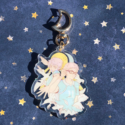 Sun & Moon Acrylic Keychain